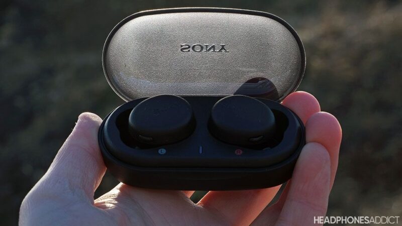 Sony WF-XB700 tapa transparente