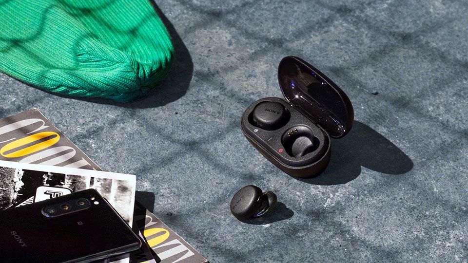 Auténticos auriculares inalámbricos Sony WF-XB700